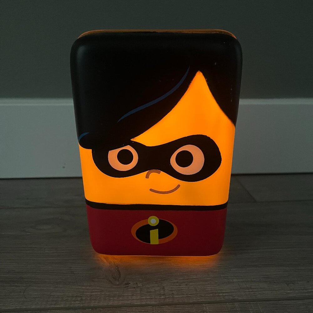 Disney The Incredibles Violet Glow Light - Glow Buddies Violet Talking sounds